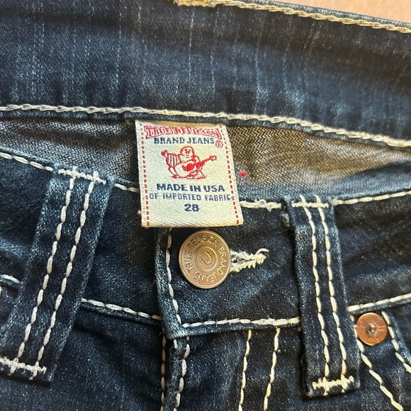 True Religion Vintage Dark Indigo Bootcut  Jeans - Picture 3 of 3